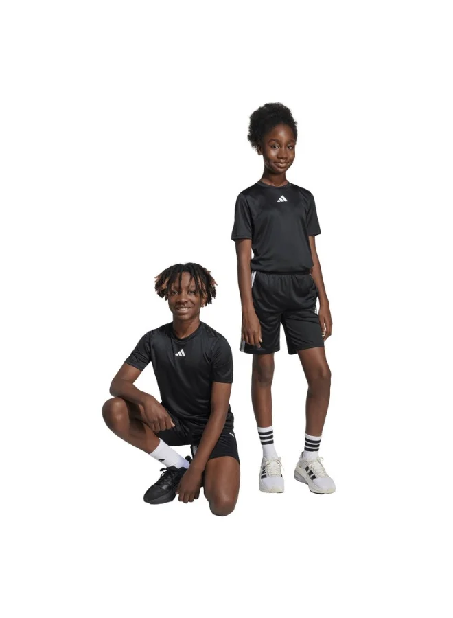 Adidas J Tr-Es 3S Set Black Training Suits For Junior 5-6Y