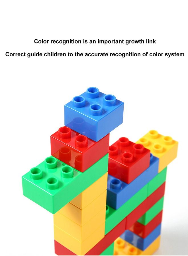 جساي تويز 40 قطعة غير سامة البلاستيك البناء الإبداعي كتلة الأطفال لعب الأطفال التعليم - Image 3
