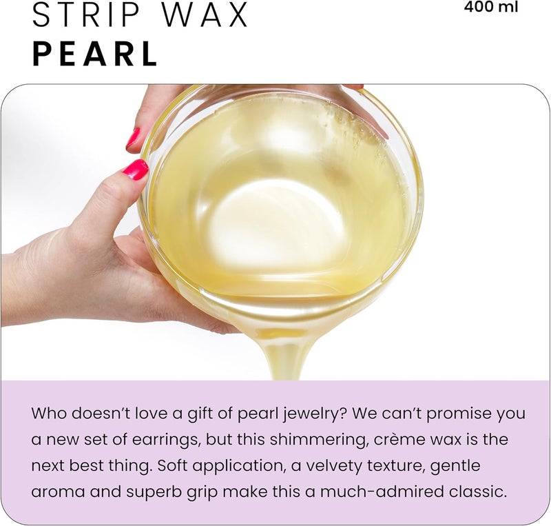 Depileve Pearl Strip Wax 400 gm - Gentle Hair Removal for Sensitive Skin - Image 2