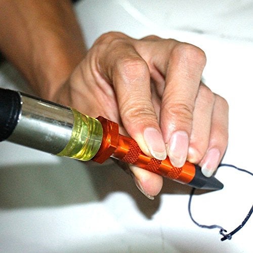 HiYi Paintless Dent Repair Kits，Car Body Dent Removal Tools Knockdown Tips Tools Metal Dent Tap Down Tools with 9 Heads Tips - Image 2