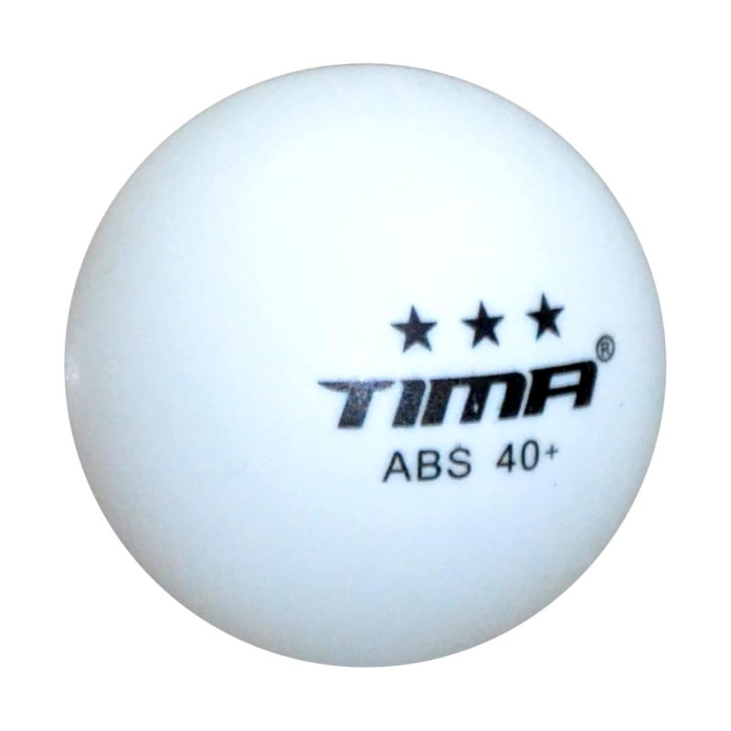 TIMA Table Tennis Balls - White 38mm Official Weight Three Star Professional Balls - 36 Pack - Image 3