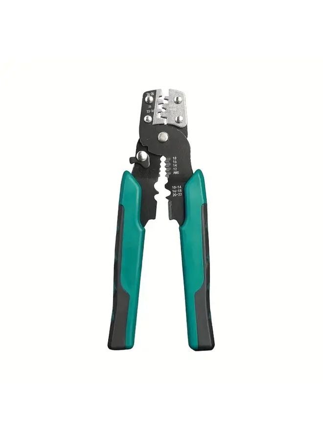 Yxq Gn 1pc 4 In 1 Multi Function Crimping Pliers Carbon Manual Wire Stripper Cutter Terminal Crimper - Image 2