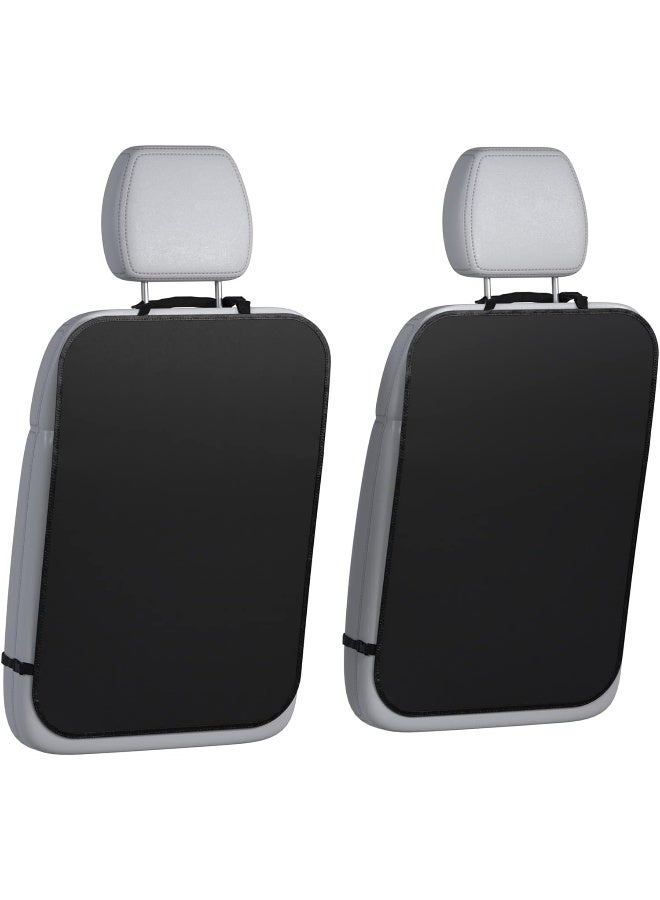 lebogner Back Seat Cover for Kids, 2 Pack X-Large Waterproof Kick Mats Backseat Protector, Durable Car Seat Back Protectors for Vehicles to Protect from Dirt, Mud & Scratches, Fits Most SUVs and Vans - Image 1