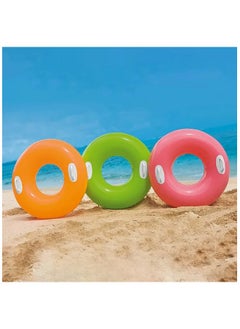 INTEX 59258NP-Inflatable Swim Tube with Two Handles 76cm/30", Green  - Image 4