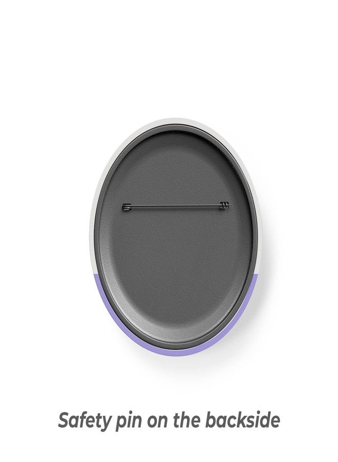 التر إيغو شارات "الآباء الفخورون" من alterEgo مع دبوس أمان | مجموعة من شارتين بتصميم البطريق | هدية مثالية للأم المنتظرة/الأب المنتظر/حفل استقبال المولود/إضافة مميزة لسلة الهدايا - Image 3