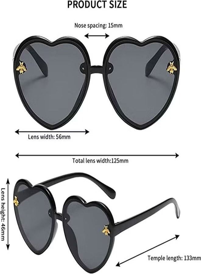 ماركة غير محددة على شكل قلب نظارات شمسية للأطفال  - Image 4