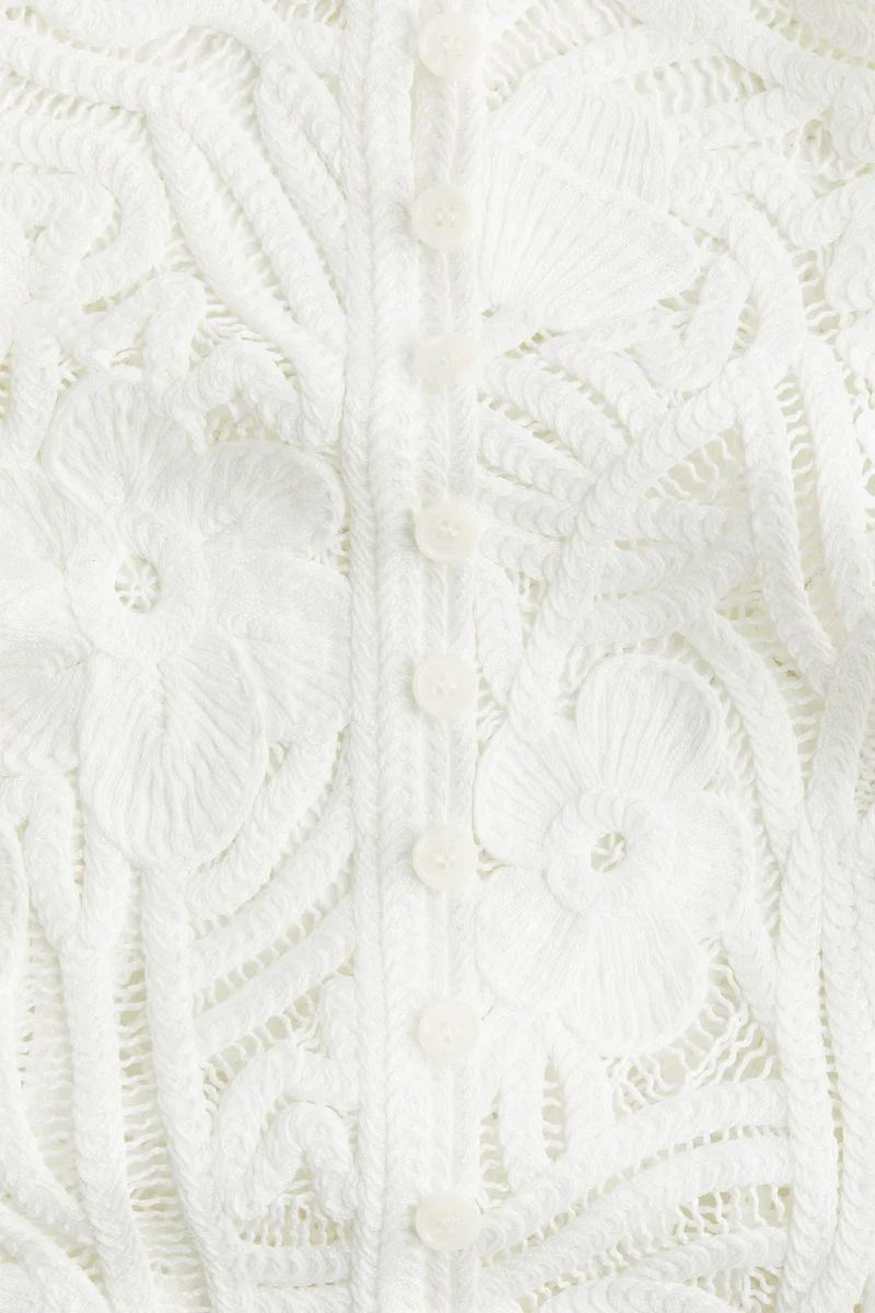 H&M Crochet-look dress