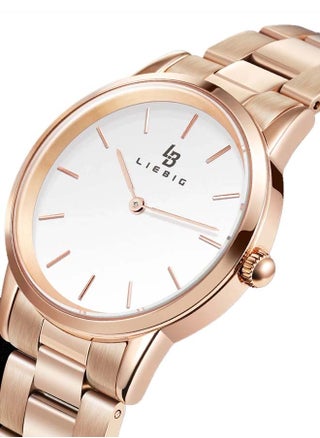 Analog Round Waterproof Wrist Watch With Metal L2009WTM - pzsku/ZEFF86784EF25DCF7DAE7Z/45/_/1736418495/071c9e1e-9399-4d21-87a1-a284bf1a5482