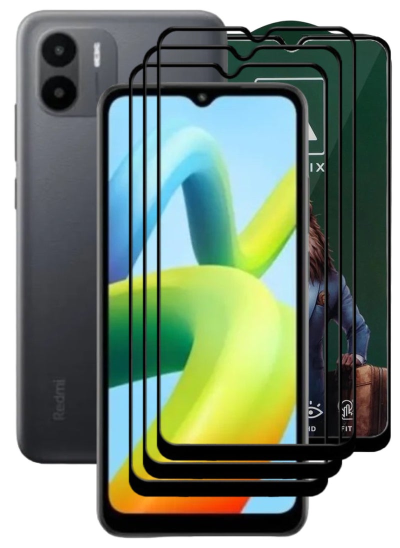ACLIX 3 Pieces Antistatic ESD Dustproof Premium Quality High Definition Tempered Glass Screen Protector Designed For Xiaomi Redmi A1+ - Image 1