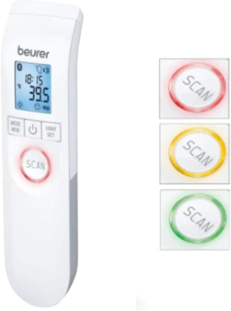 Beurer مقياس حرارة سريري غير تلامسي بيورر FT90 أبيض - Image 5