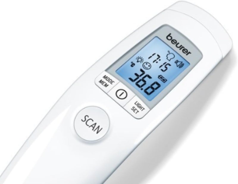 Beurer مقياس حرارة سريري غير تلامسي بيورر FT90 أبيض - Image 2