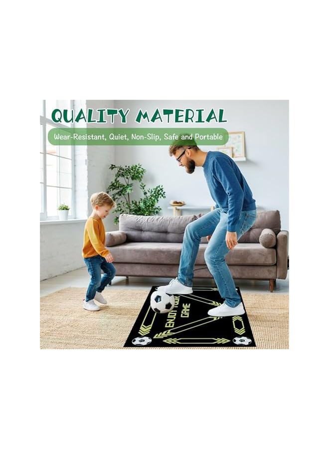 PROMASS Football Footstep Training Mat, Soccer Training Mat For Football Dribble Training, Non-Slip Silent Equipment For All Ages To Improve Speed, Strength,Coordination, Pace Ball Control - Image 4