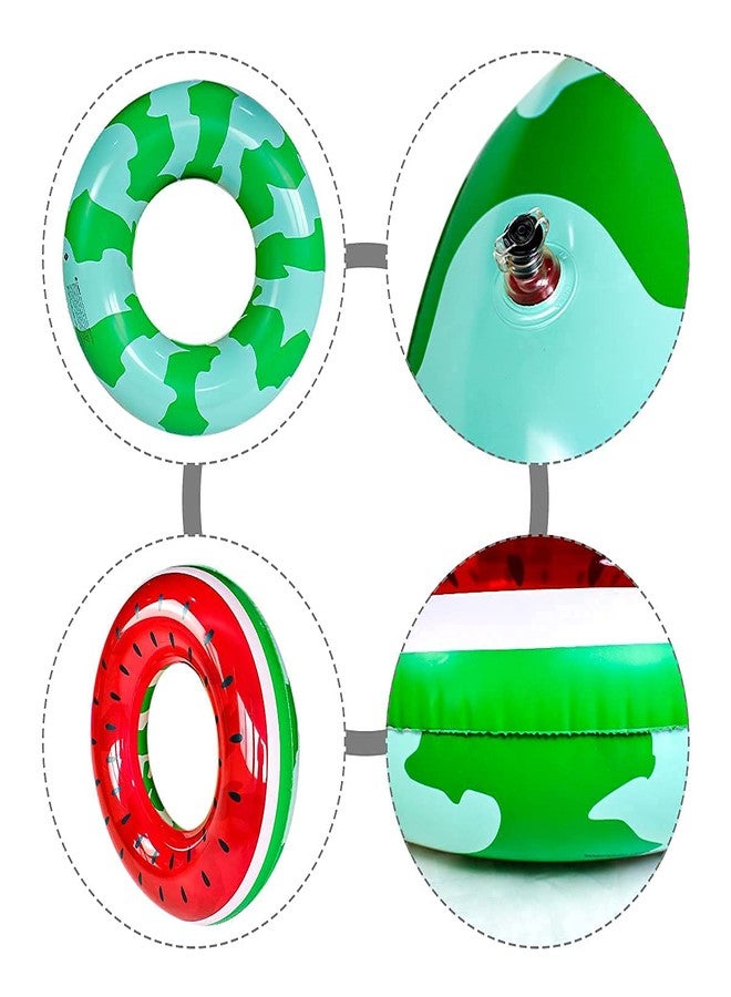 JimysCo Inflatable Pool Float for Adult,Inflatable Pool Float Tube, Pool Swim Ring,Water Fun Large Blow Up Summer Beach Swimming Raft Adults (red 50Inch), X-Large - Image 5