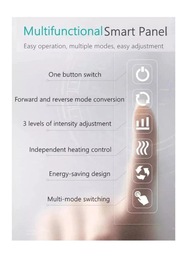 RollsTimi  Shiatsu Back & Neck Rotating Massage With Heating - Image 2
