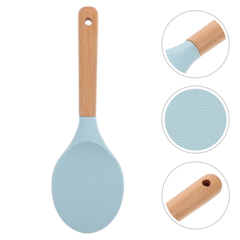 Simple Rice Spoon Japanese Style Non Stick Kitchen Rice Scoop Useful Rice - Image 1
