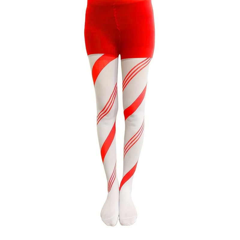 4-Pair Christmas Costume Pantyhose for Festive Dress-Up - Image 5