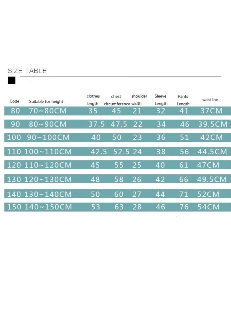 مجموعة ملابس داخلية حرارية للأطفال بلون واحد، قمصان وسروال ناعم، مجموعة ملابس نوم ناعمة للأطفال - Image 5