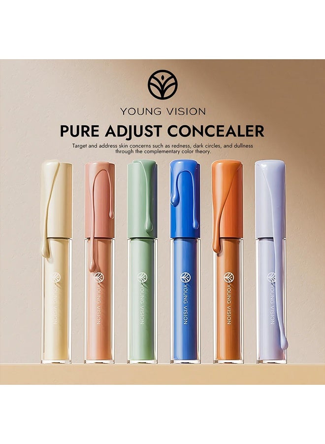 YOUNG VISION Pure Adjust Conceler,Concealer Color Correcting - Multi-Tasking Hydrating Formula, Dullness Neutralizing & Redness Erasinga,#02 - Image 3