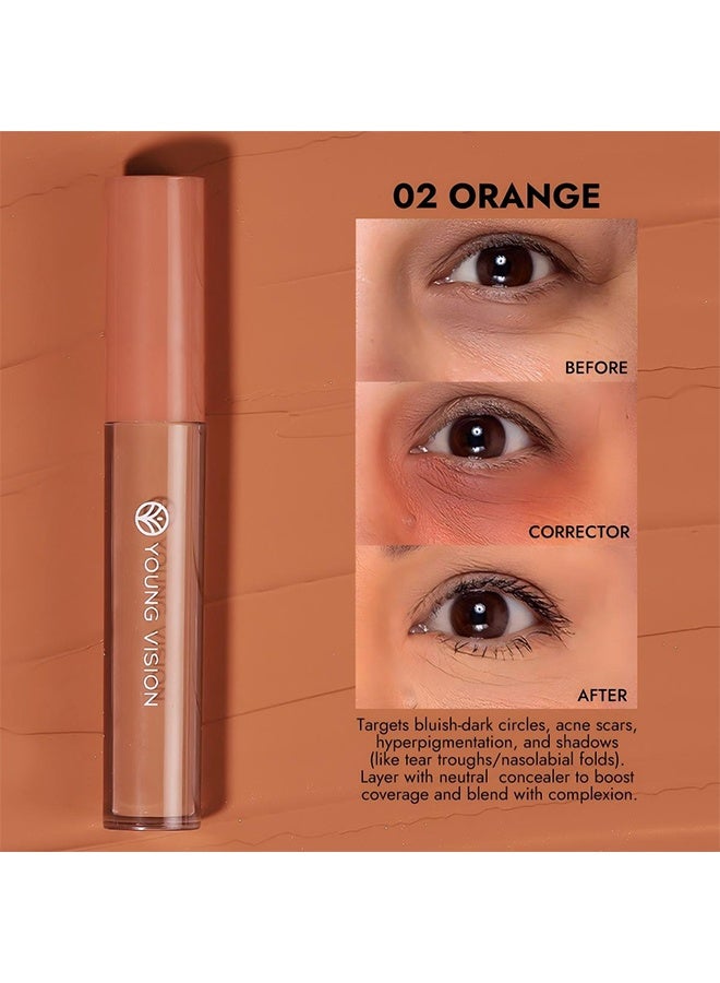 YOUNG VISION Pure Adjust Conceler,Concealer Color Correcting - Multi-Tasking Hydrating Formula, Dullness Neutralizing & Redness Erasinga,#02 - Image 2