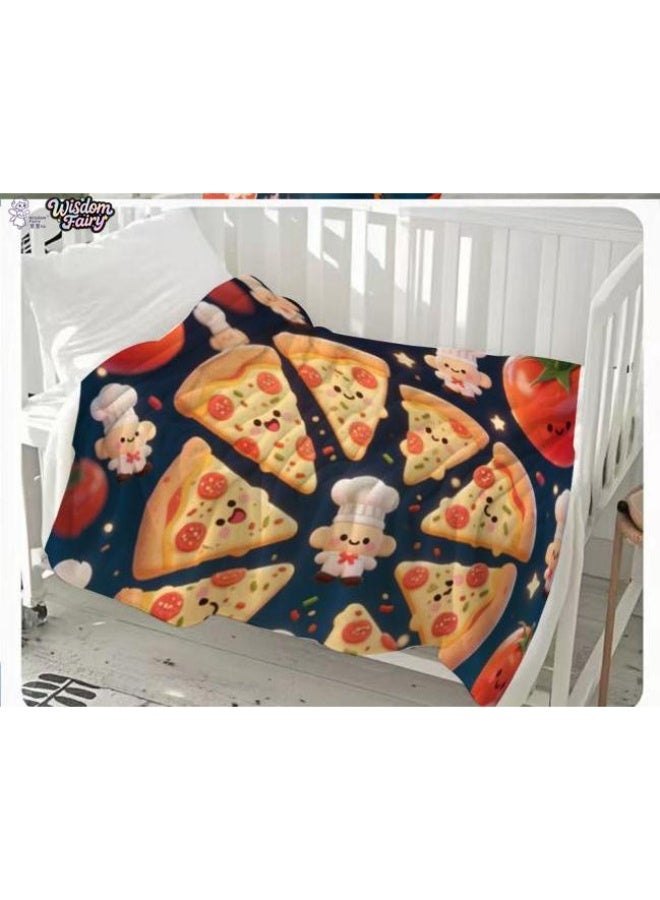 general Wisdom Fairy (latest) flannel thin blanket (warm and comfortable, suitable for sleep, game use, dust and sandproof) 150cm*200cm - 110 - Image 1