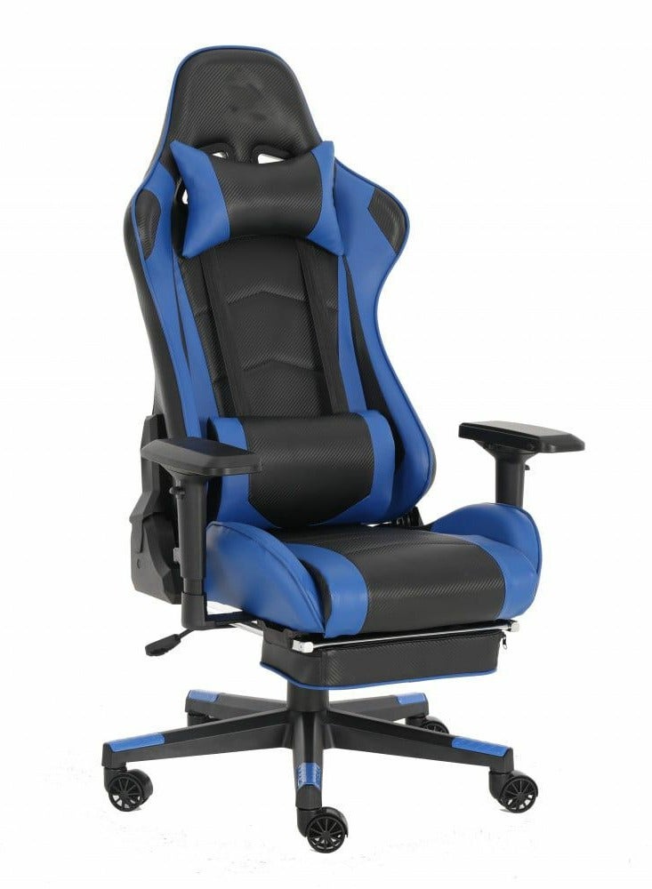 TIMO Gaming Chair Office Chair with Footrest Ergonomic Racing Chair Reclining Video Gaming Chair Leather Adjustable Armrest High Back Gaming Chair with Headrest and Lumbar Support with Massage - Image 2