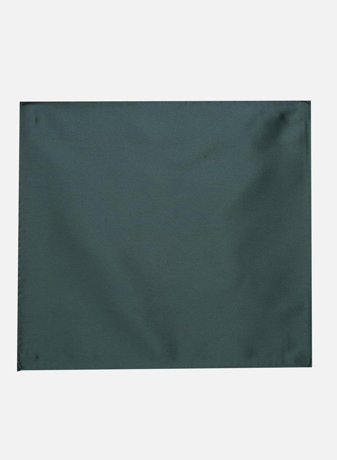 Van Heusen Men Green Party Tie Pocket Square And Lapel Pin - Image 4