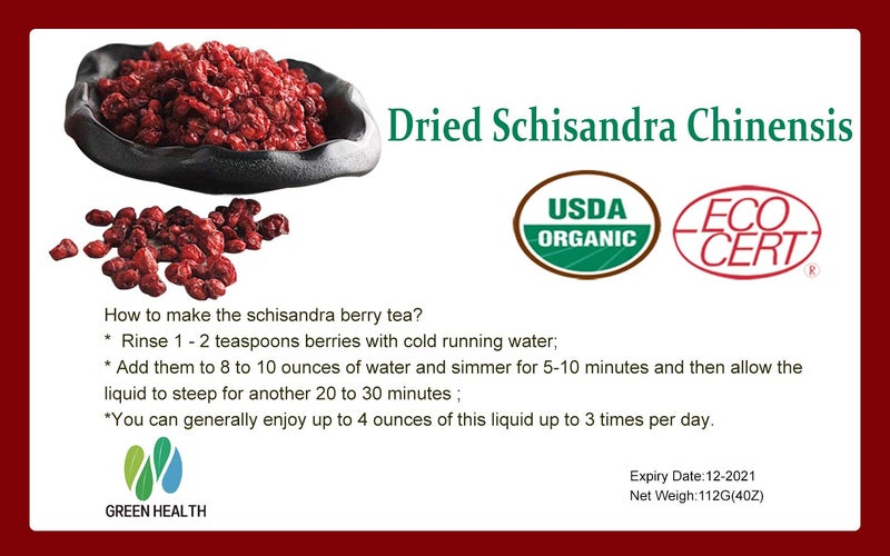 Nature Organic Schisandra Berries Dried Loose Bulk Herbs Schisandra Chinensis （Wu Wei Zi）Tea 1 - Image 5