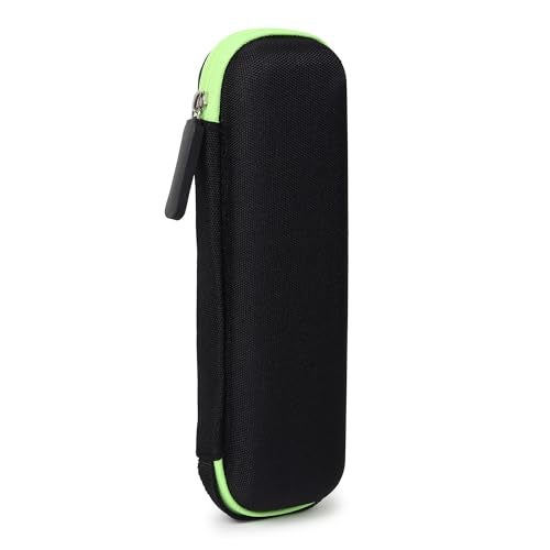 GadgetBite Black Hard Pencil Case EVA Hard Shell Pen Case Holder for Executive Fountain Pen and Stylus Touch Pen (Small)-Green - Image 4