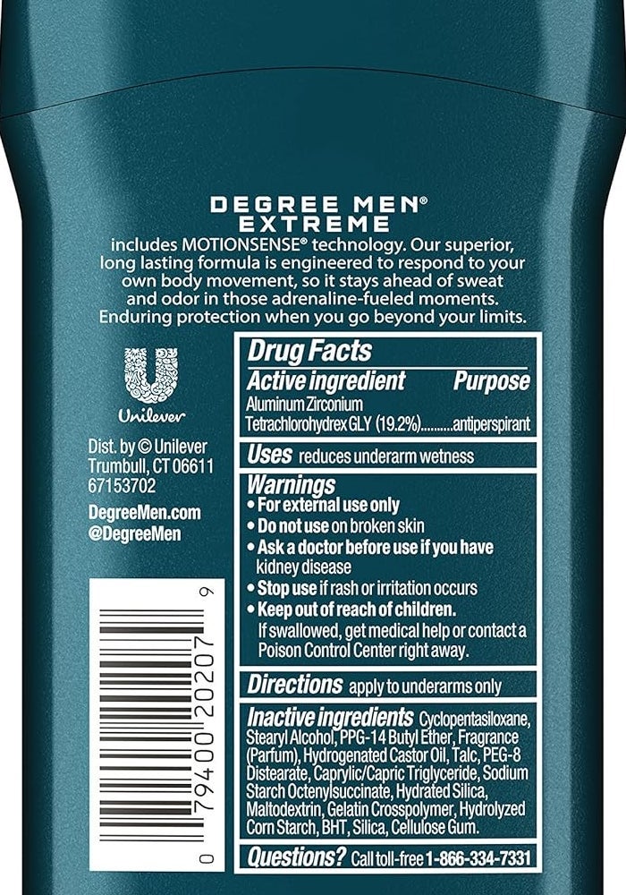 Degree Men Advanced Protection Antiperspirant - Extreme - Image 2