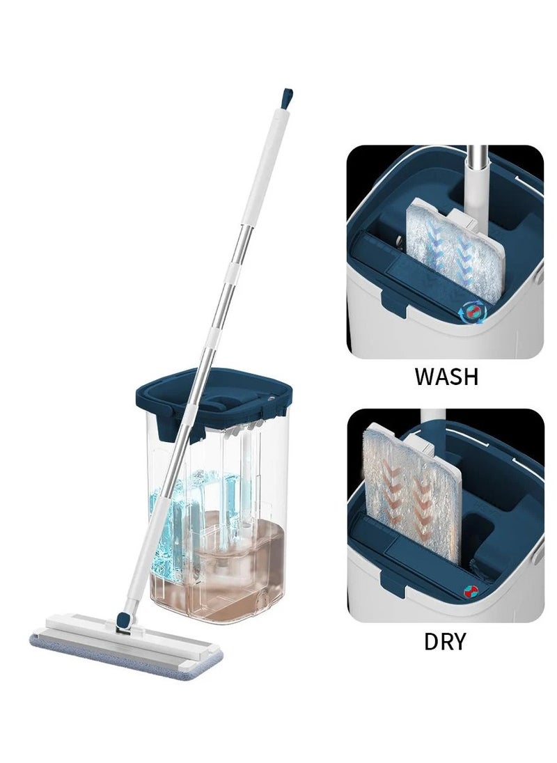 ELK ELK Smart Mop 2 in 1 with Dual Tank and Self-Cleaning Foot Press System Suitable for All Floor Types  - Image 4