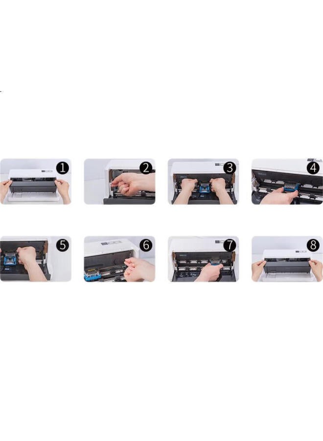 Deli Dls-630K Dot Matrix Printer Black Ribbon, 16M With Cartridge (Compatible With De-630K, Dl-630K) - Image 2