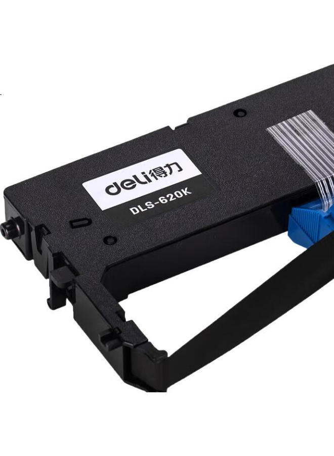 Deli Dls-630K Dot Matrix Printer Black Ribbon, 16M With Cartridge (Compatible With De-630K, Dl-630K) - Image 1