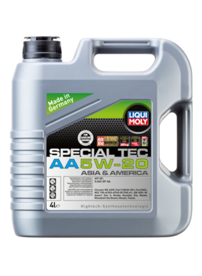 LIQUI MOLY Special Tec AA SAE 5W-20 | 5 L | Fully synthetic engine oil | SKU: 2259 - Image 2