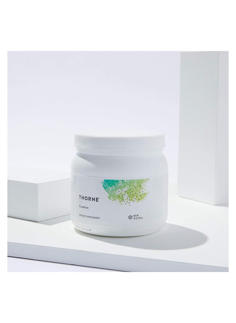 Thorne - Creatine - Dietary Supplement - 16 Oz - 450 G 450g - Image 1