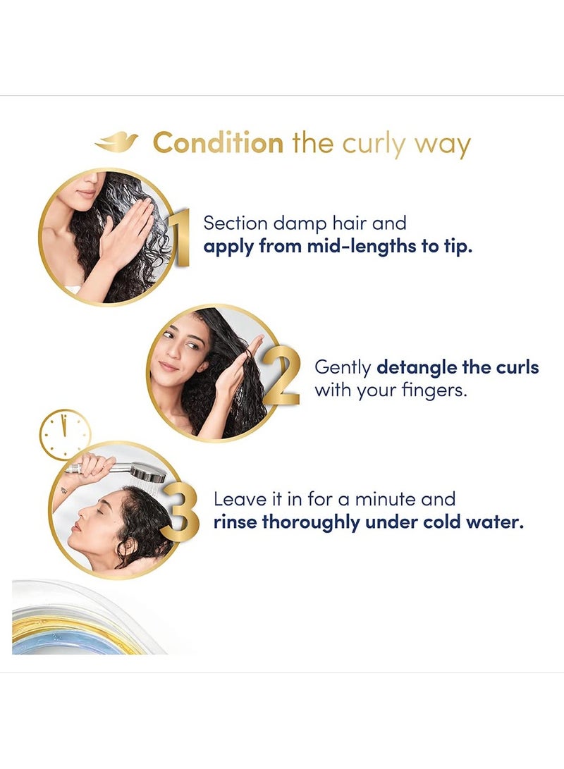 دوف بلسم الأزهار المجعد الجميل 380 مليلتر للشعر المجعد - Image 4