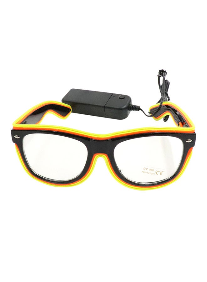 Flashing LED Glasses Light Up Party 15centimeter - Image 1