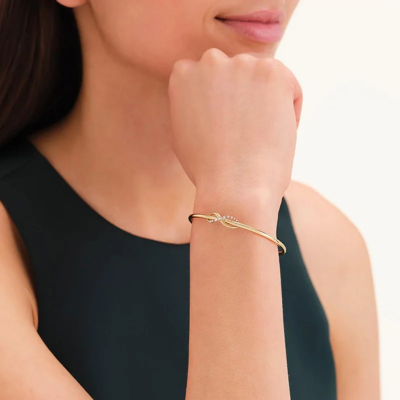 Rosefield  Rosefield Infinity Bangle Gold - JBIBG-J1314 for Women | Best Price UAE