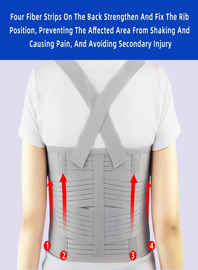 Malloraned Rib Brace for Women & Men, S/M - Image 2