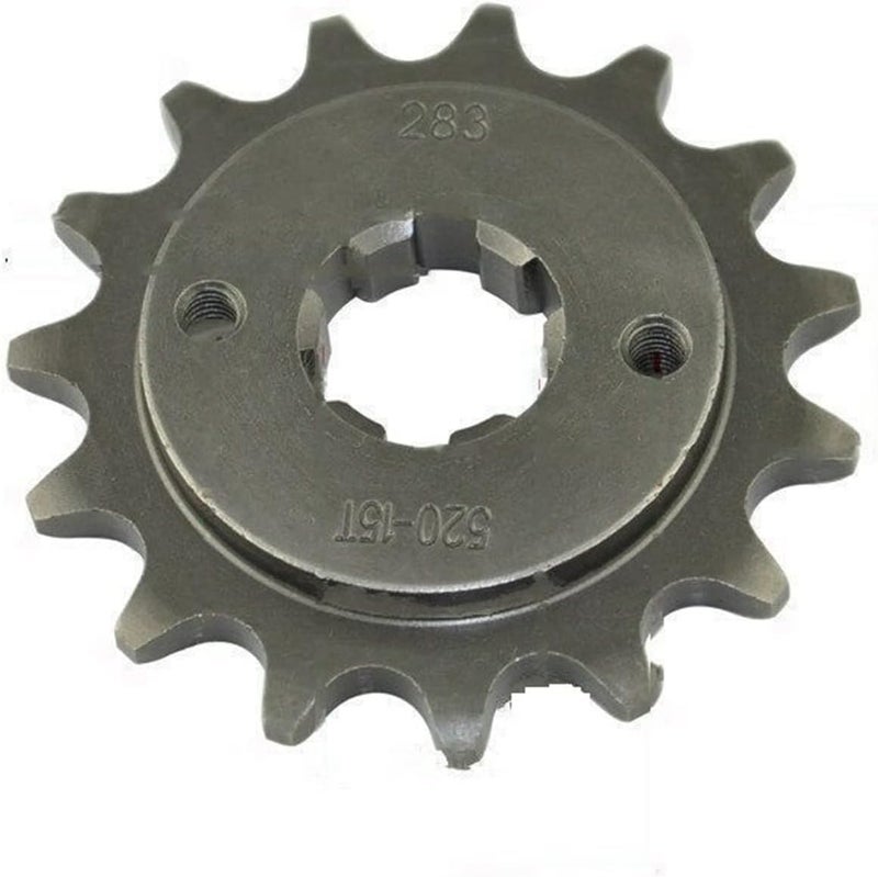 QASULER 520 Motorcycle Front Sprocket 14T/15T - Image 1
