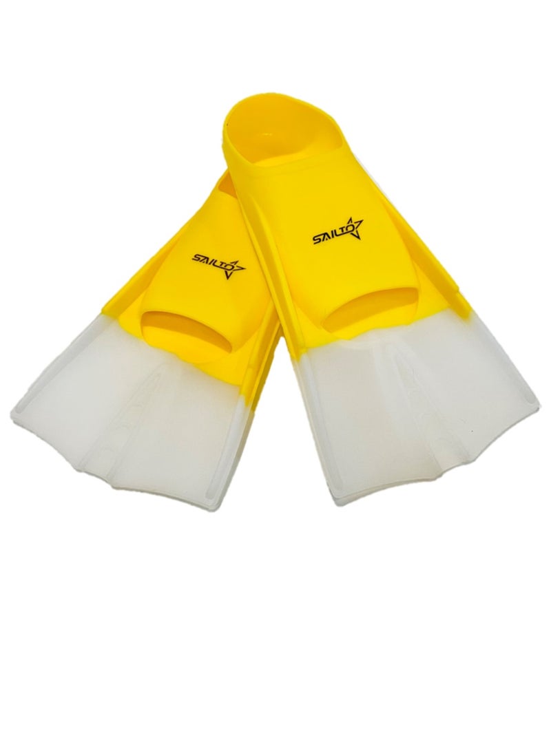 أوكورا زعانف تدريب السباحة أوكورا سايلتو - زعانف سيليكون ممتازة للأطفال والمراهقين والبالغين - م ثالية لتعزيز أداء السباحة! - Image 1