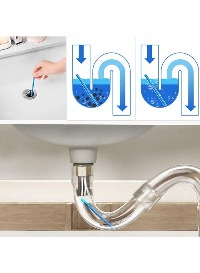 ECVV عصي تصريف ECVV منظف التصريف 72 قطعة عصي مزيل الروائح - Image 3