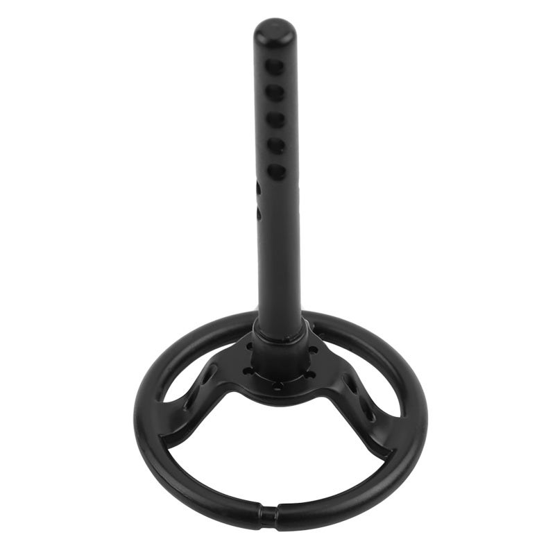 RC Steering Wheel: 1/10 Scale - Easy To Install And Remove Universal Steering Wheel for 1/10 Scale RC Crawler Car RC Replacement Parts - Image 4