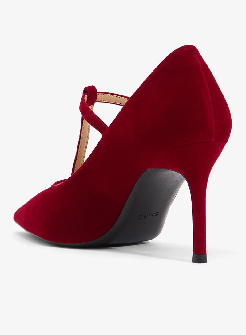 ELLA  Classic High Heel Pumps With Buckle Strap for Women | Best Price UAE