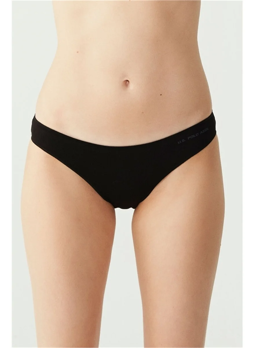 U.S. Polo Assn. BASE. Polo Assn. 67006 Women 5 Pcs Elastic Slip-Black&skin&white&salmon&red