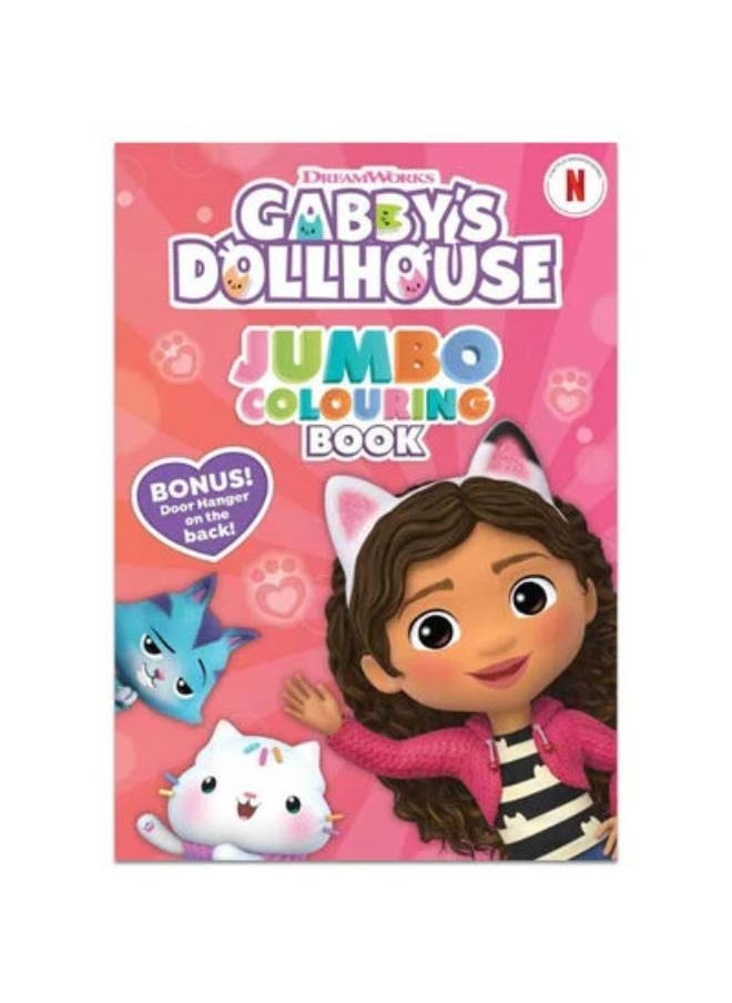 Gabby's Dollhouse - Gabby's Dollhouse Jumbo Coloring Book - Image 1