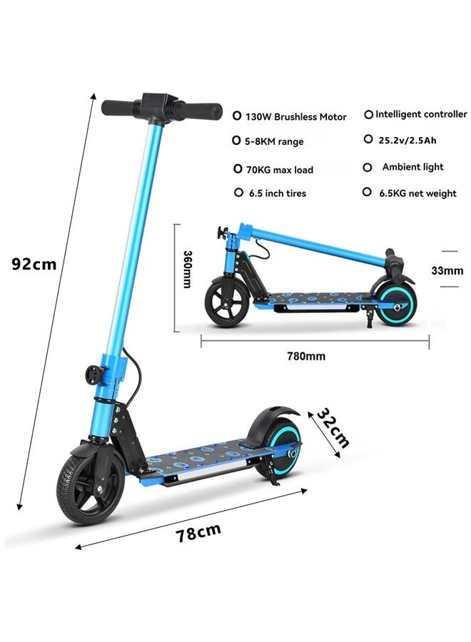 Beauenty Electric Scooter With Dual Brake System, Portable Foldable Electric Scooter With Display And Light, Lightweight And Easy To Carry, Max 12 km/h Speed, Max 14 km Travel Distance - Image 2