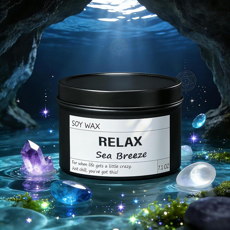Chloefu LAN شموع بنكهة الأكاسيا، عطر قوي، شموع زجاجية، هدايا للنساء والرجال - Image 3