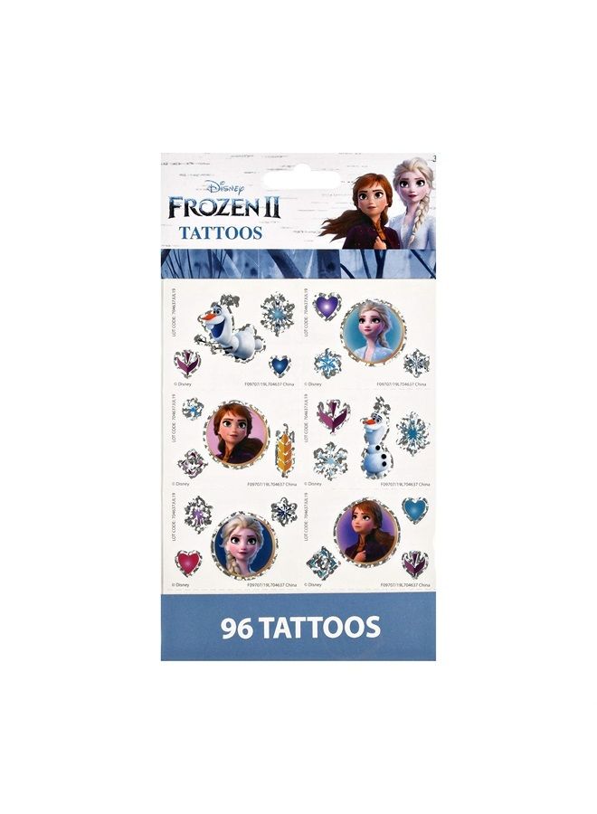 Disney Frozen Foil 96 Temporary Tattoos