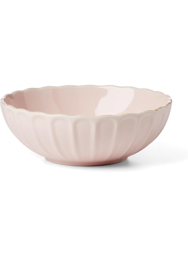 LENOX طقم أدوات مائدة لينكس فرنسي بيرل سكالوب بلش 12 قطعة وردي - Image 3