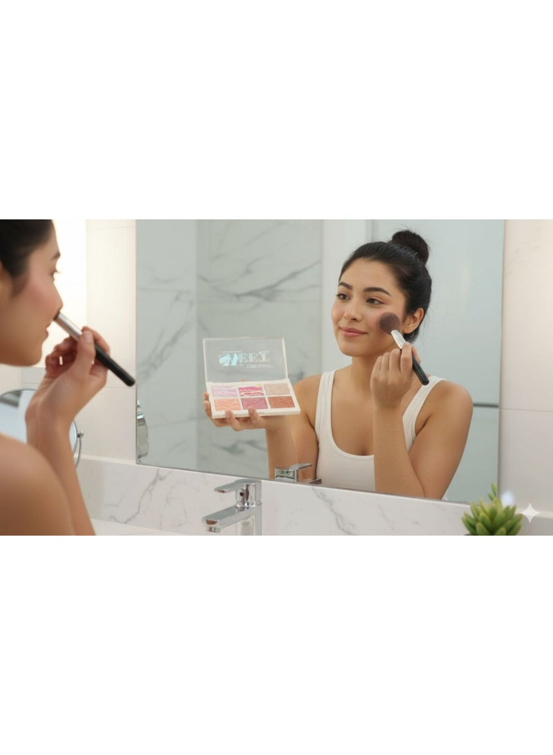 إيفر بيوتي باليت أحمر خدود سويت رول من إيفر بيوتي - 6 ألوان ساحرة لإطلالة متوهجة - Image 2